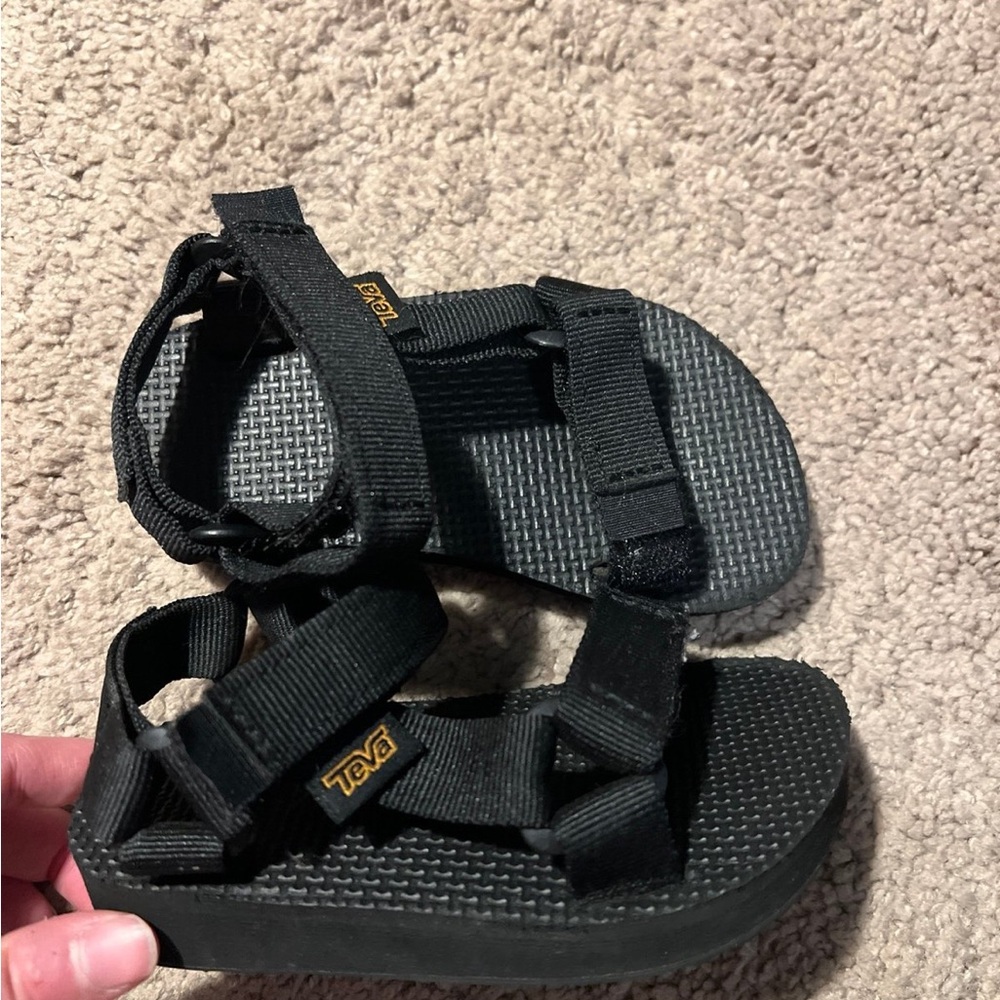 Teva Kids Black Sandals